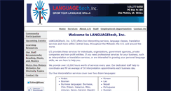 Desktop Screenshot of langtechinc.com
